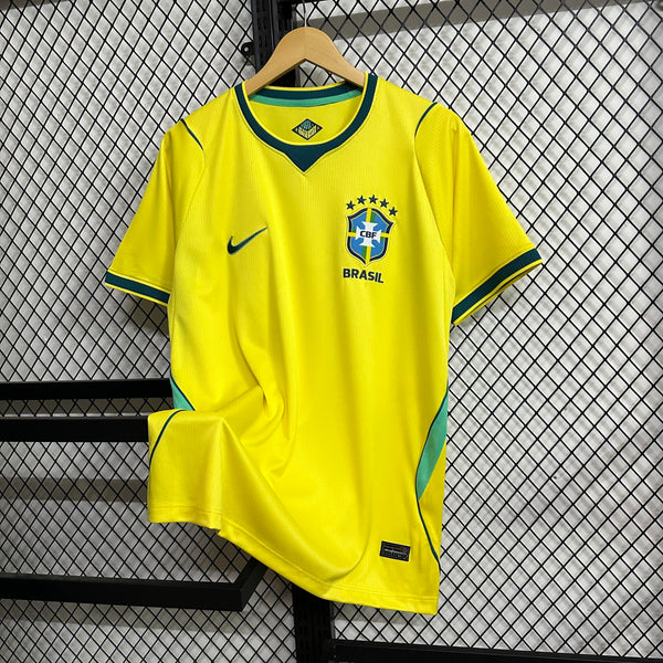 MAILLOT BRÉSIL COUPE DU MONDE 2026 DOMICILE JAUNE 🌙