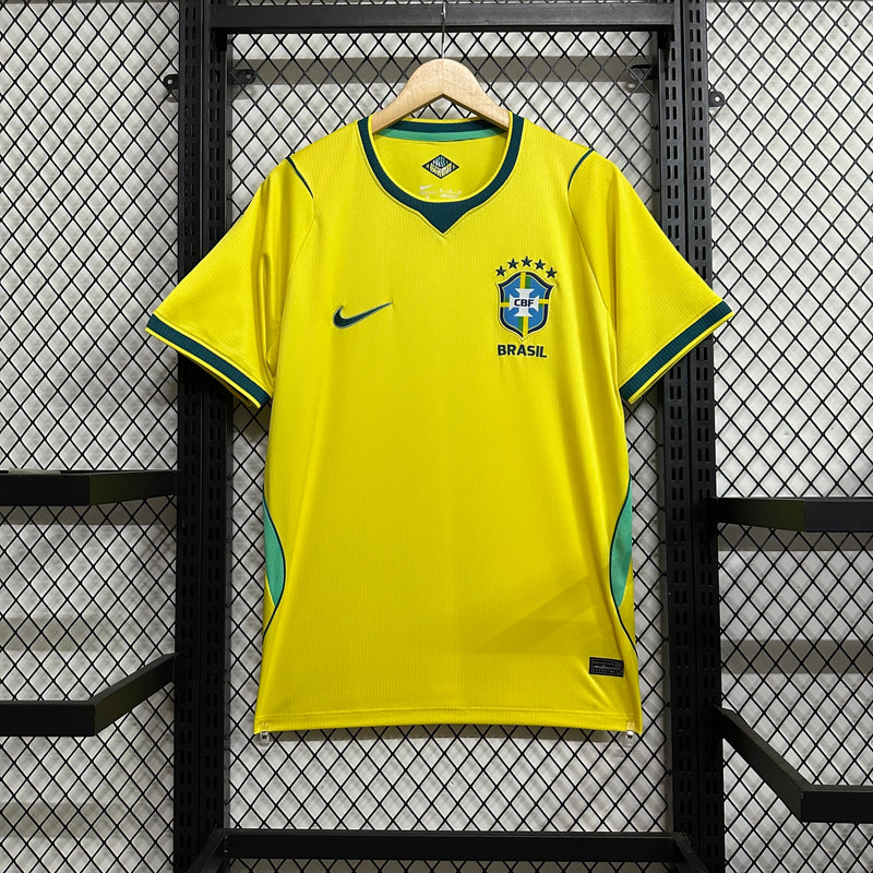 MAILLOT BRÉSIL COUPE DU MONDE 2026 DOMICILE JAUNE 🌙