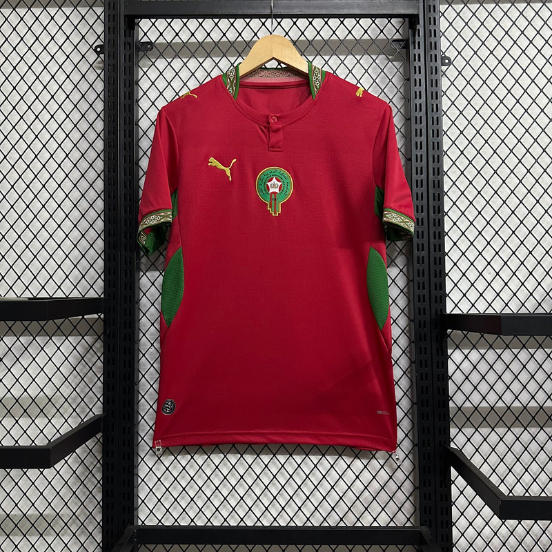 MAILLOT MAROC DOMICILE COUPE DU MONDE 2026 🔴