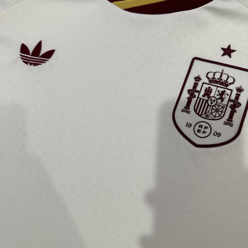 MAILLOT ESPAGNE COUPE DU MONDE 2026 ⚪️🔸🟤